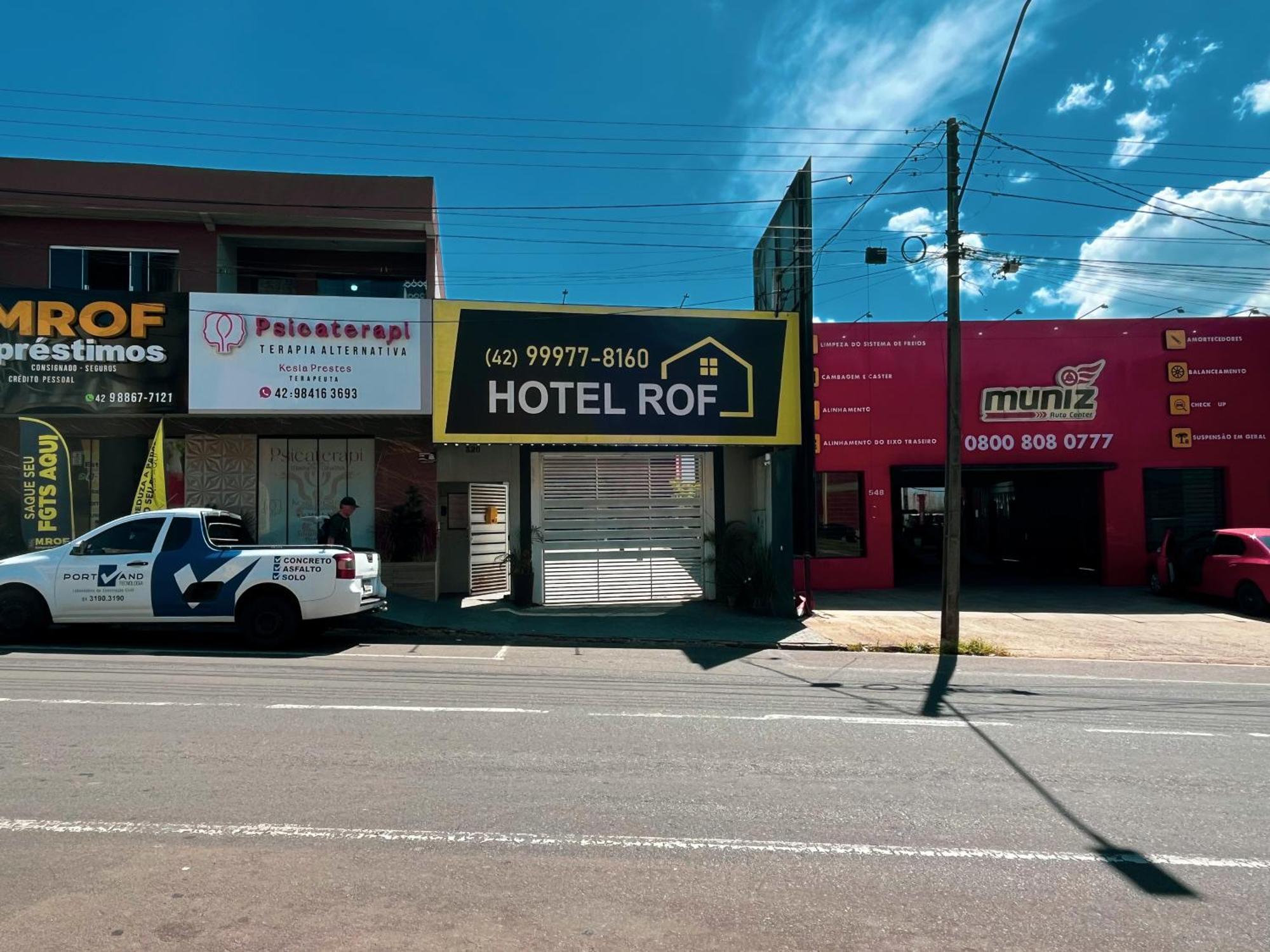 Hotel Rof Telemaco Borba Bagian luar foto